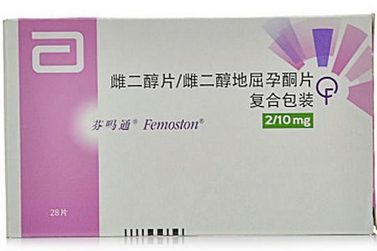 雌二醇片/雌二醇地屈孕酮片复合包装(芬吗通)