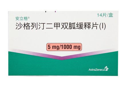 沙格列汀二甲双胍缓释片(Ⅰ)(安立格(KOMBIGLYZE))