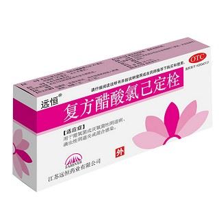 复方醋酸氯己定栓