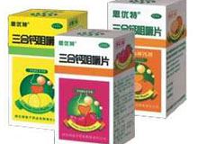 三合钙咀嚼片(思优特)