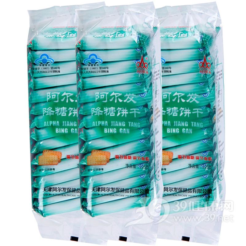 阿尔发降糖饼干