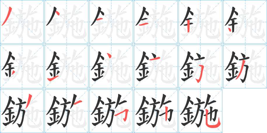 鍦字的笔顺